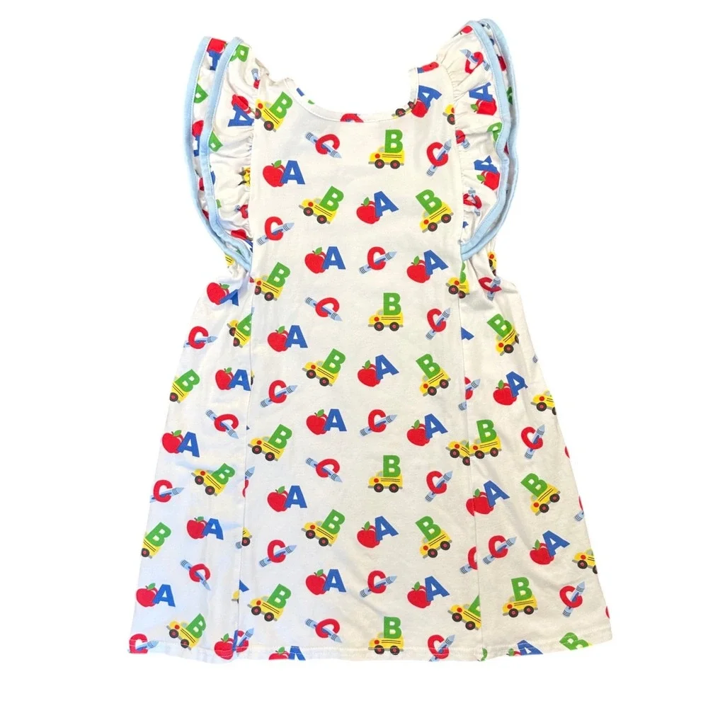 Classic Whimsy Back to School ABC Dress Size 4T